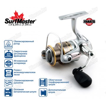 Безынерционая катушка Surf Master Yamato Matsushima FM 1000A